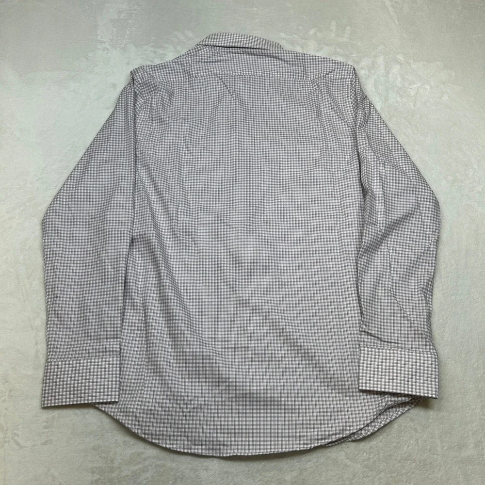 Banana Republic Slim Fit Shirt Mens Medium Multi Check Pattern Button Down‎